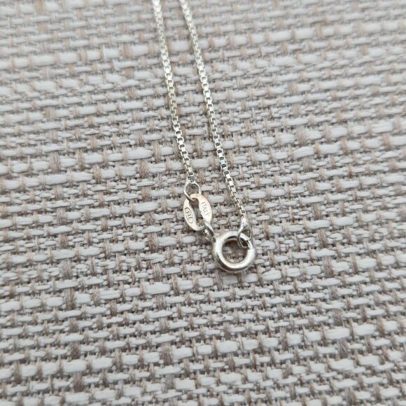 22 Inch Sterling Silver Ninja Blade Style Pendant Necklace A4339 - Picture 5 of 7